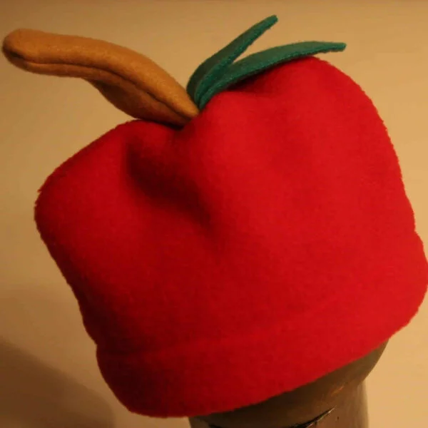 Baby Muts Fleece Appel Rood