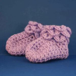 Baby Schoen Laarsje Lila