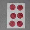 Knopen rood - 28mm vintage