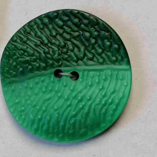 Knoop knopen groen 23-28mm vintage