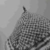 baret damesmuts gebreid wol grijs