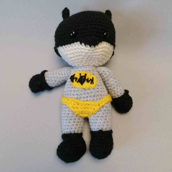 Baby knuffel Batman voor