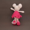 Baby Knuffel Muis Ballerina Achter Roze