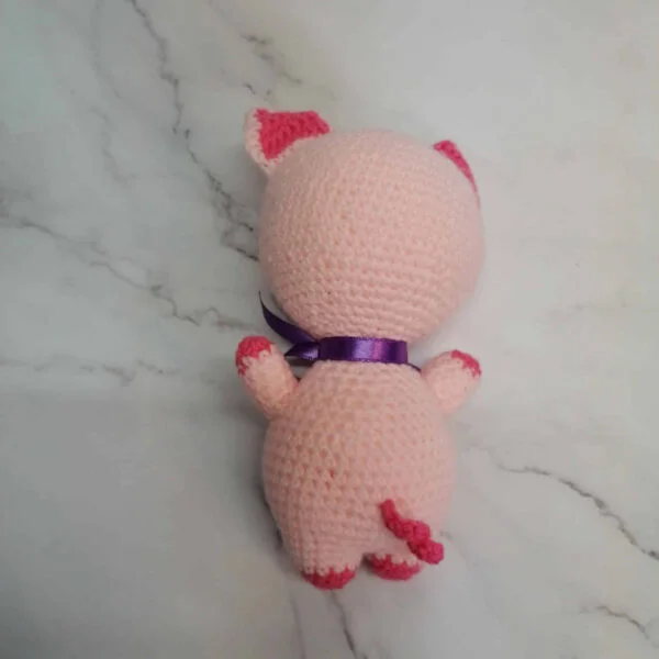 Baby Varken knuffel gehaakt