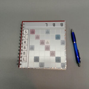 Notitieblok spelbord Scrabble