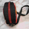 Schoudertas Patchwork jeans rood Metsie